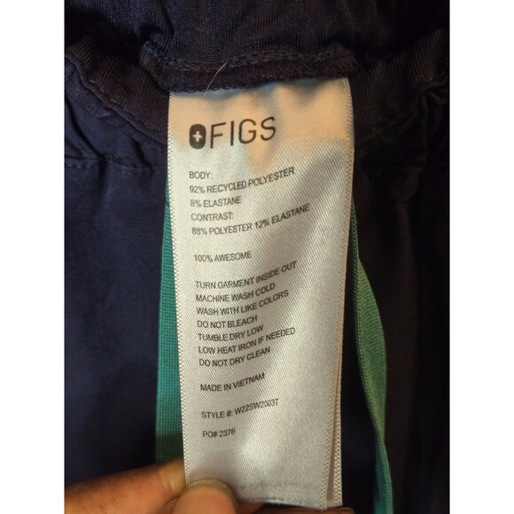 Figs Technical Collection Ladies Meficsl Scrub Bottoms Adjustable Healthcare Sm - Picture 7 of 7